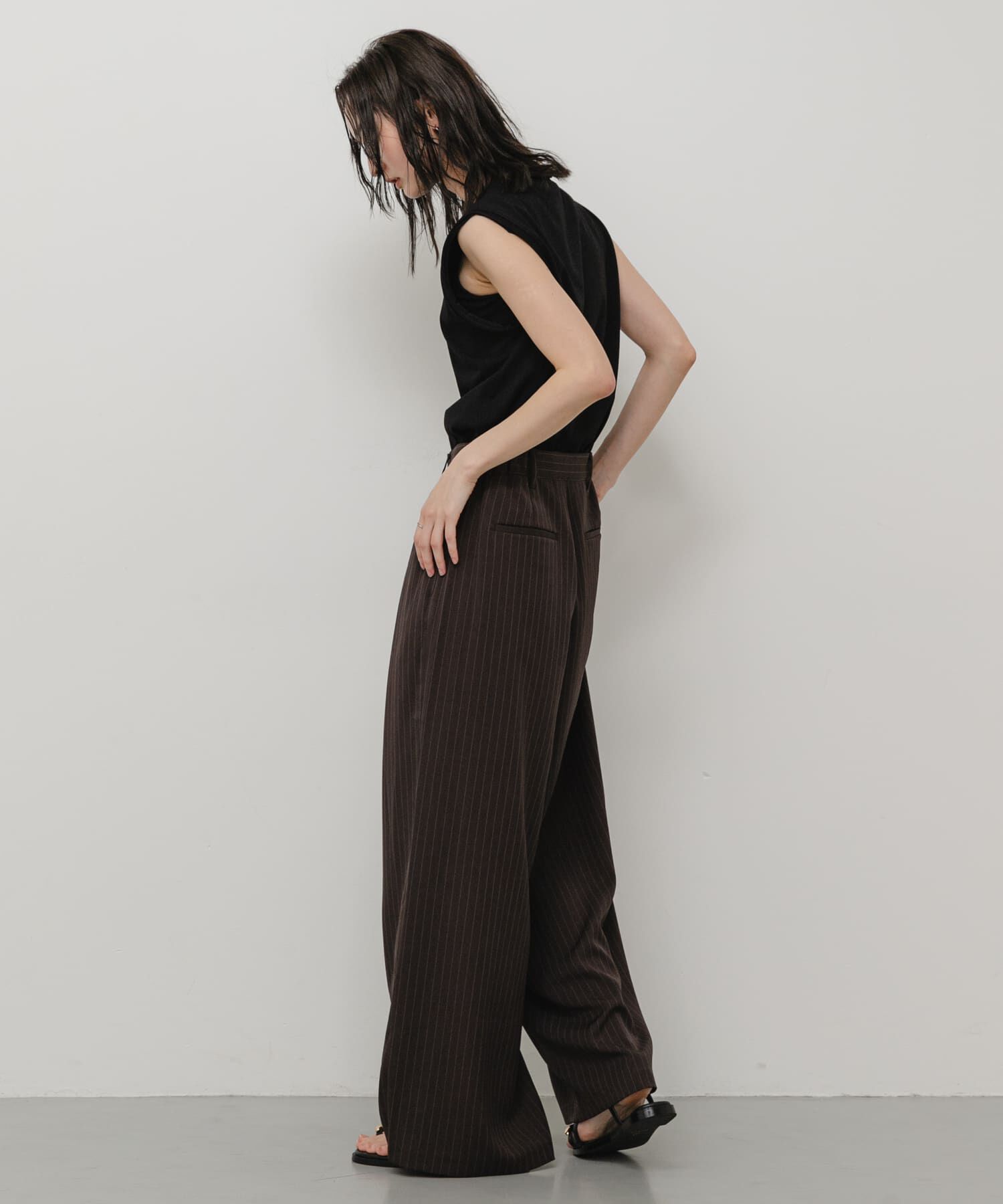 SENSE OF PLACE by URBAN RESEARCH「ピンストライプルーズパンツ」|その他|