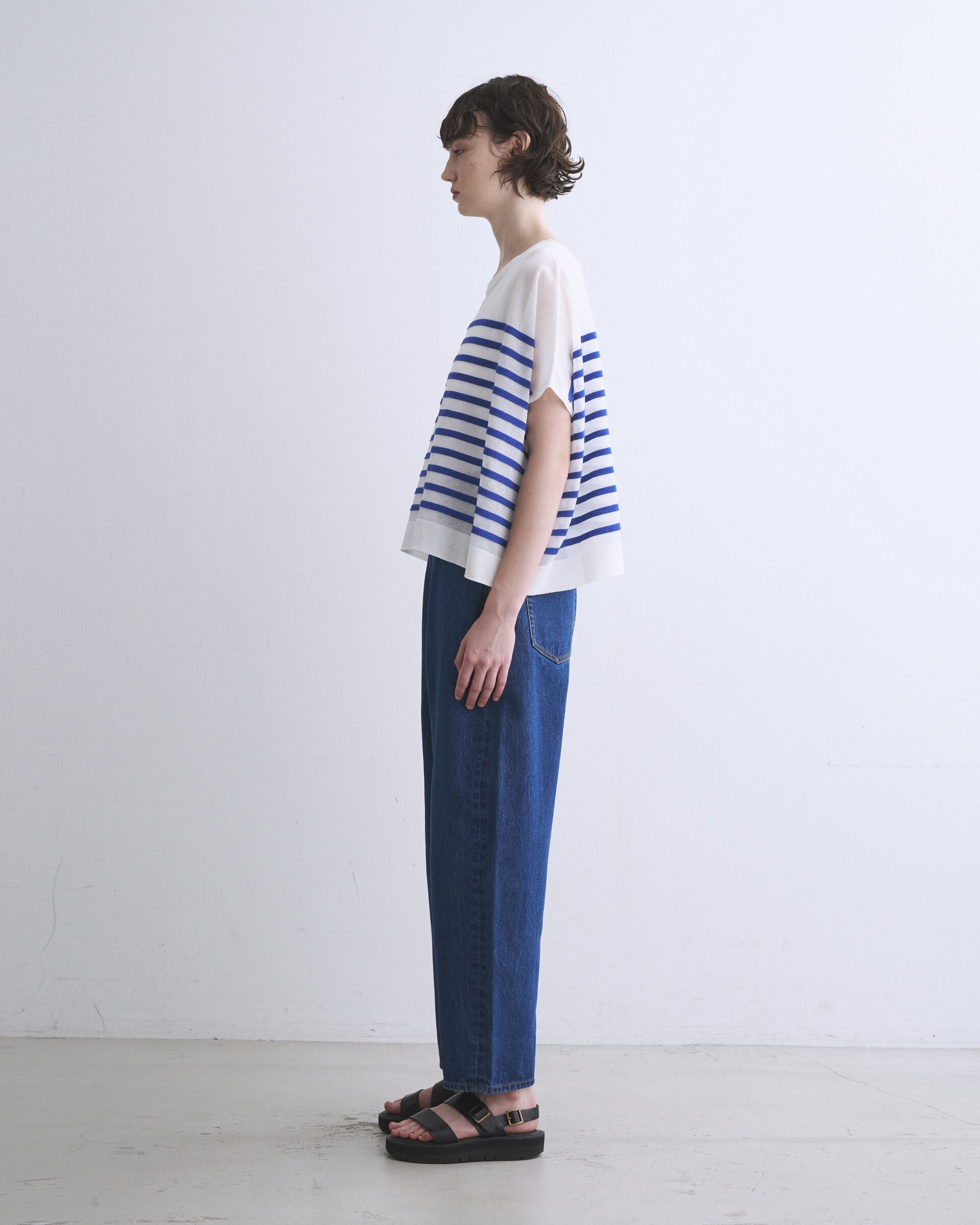 Traditional Weatherwear「LYNE KINT SLEEVELESS SHEER」|ニット・セーター|