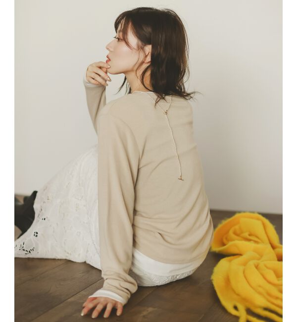  「レイヤードライクカットソー」|Tシャツ・カットソー|