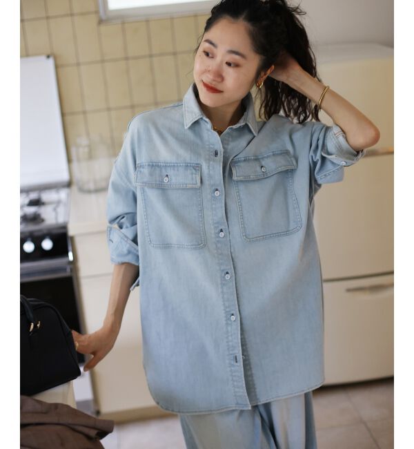  「HealthyDENIMヘルシーデニムAlmondShirt」|シャツ・ブラウス|