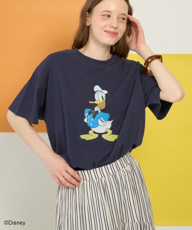 AMERICAN HOLIC「【Mickey&Friends】フロントバックプリントTシャツ」|Tシャツ・カットソー|