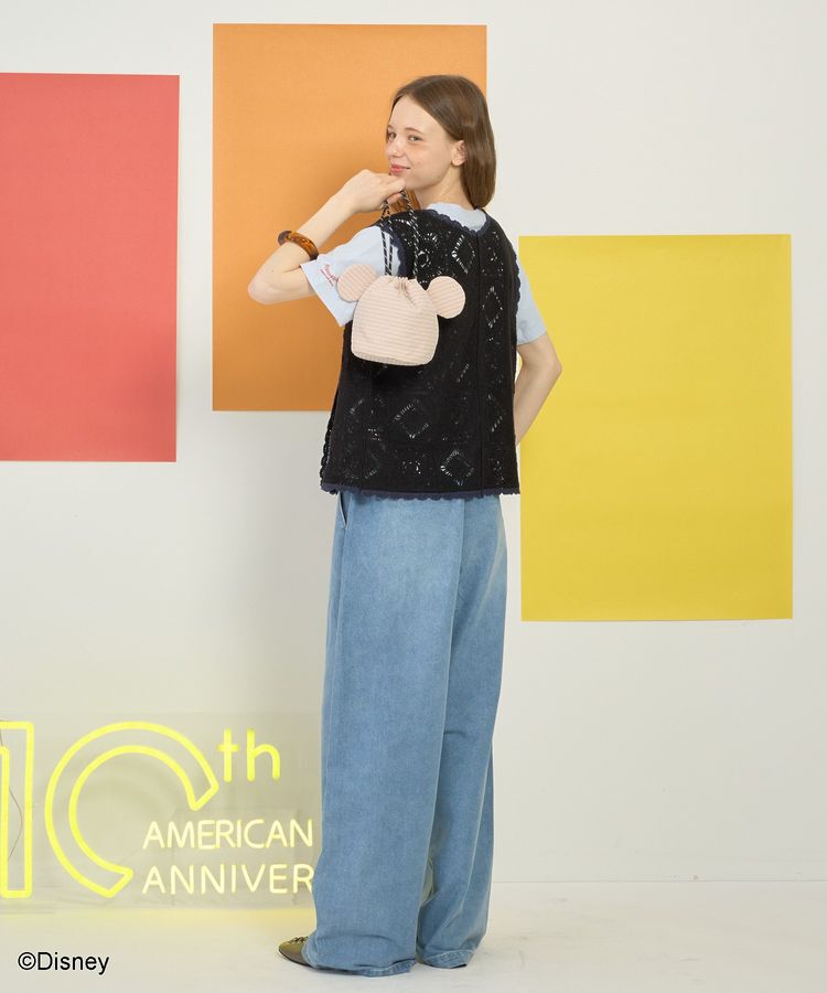 AMERICAN HOLIC「【Mickey&Friends】巾着バッグ」|ポーチ|