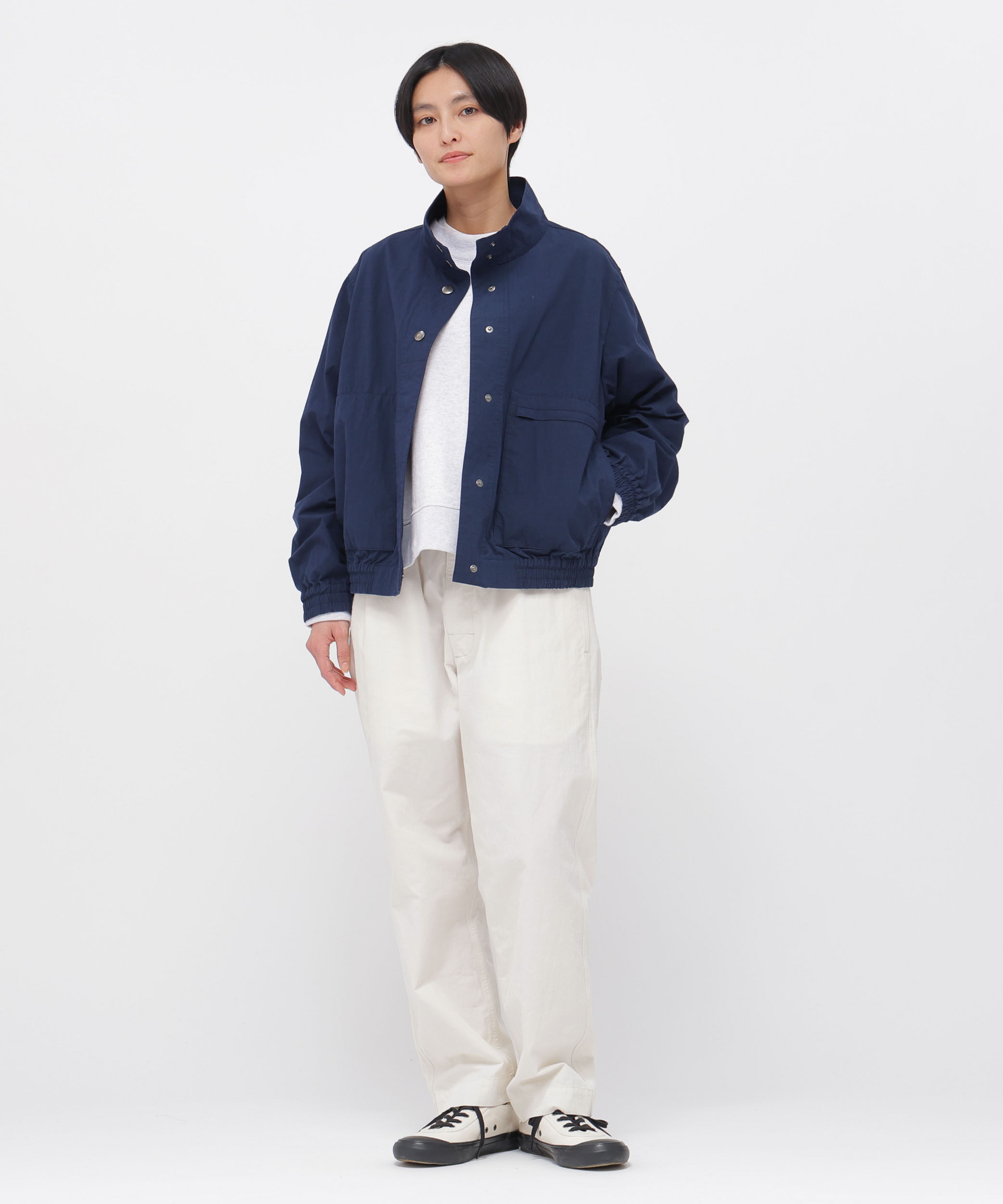 MHL.「COTTON NYLON PLAINWEAVE BLOUSON」|ブルゾン・スタジャン|