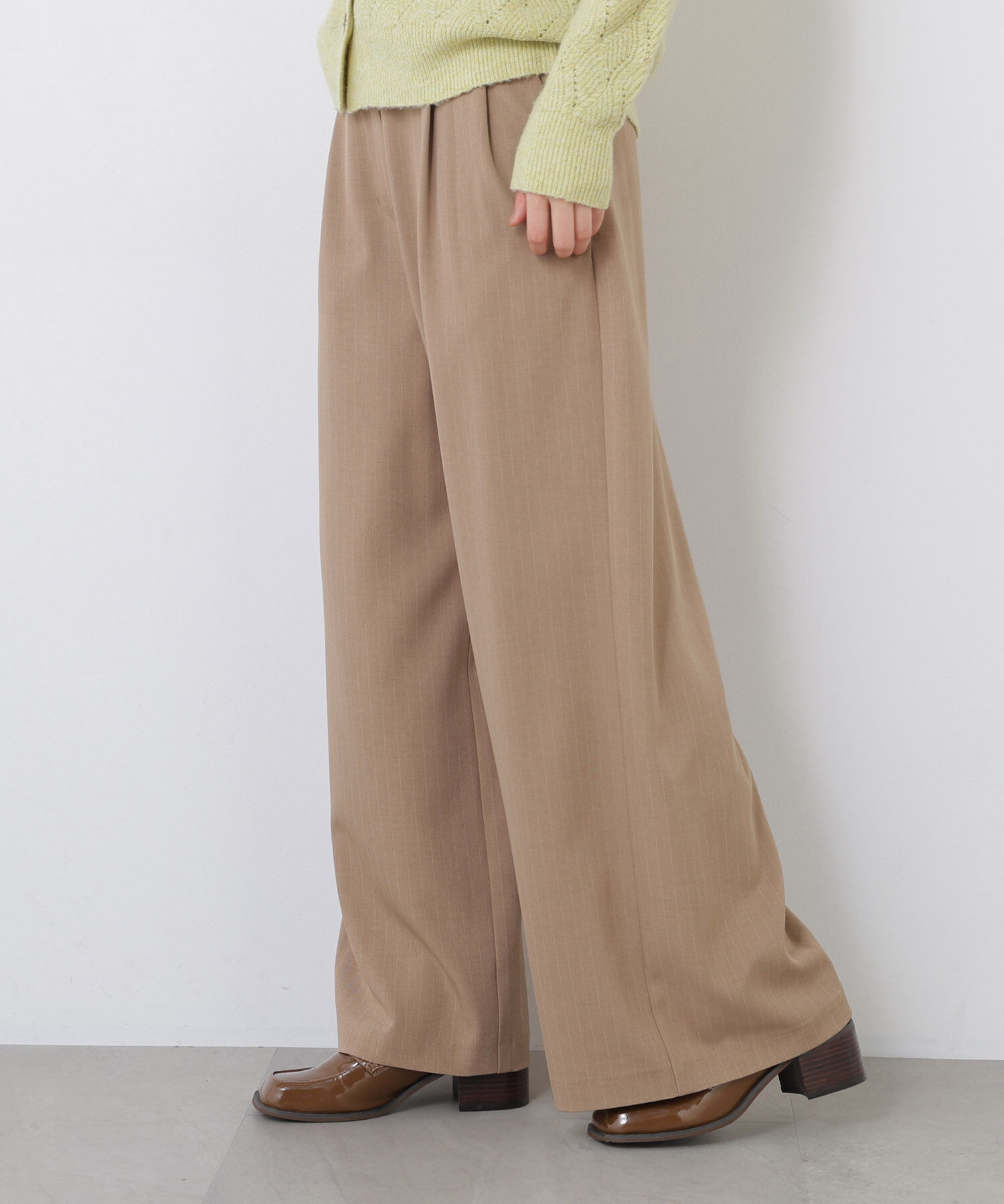  「〈N.〉ストライプワイドパンツ」|その他|