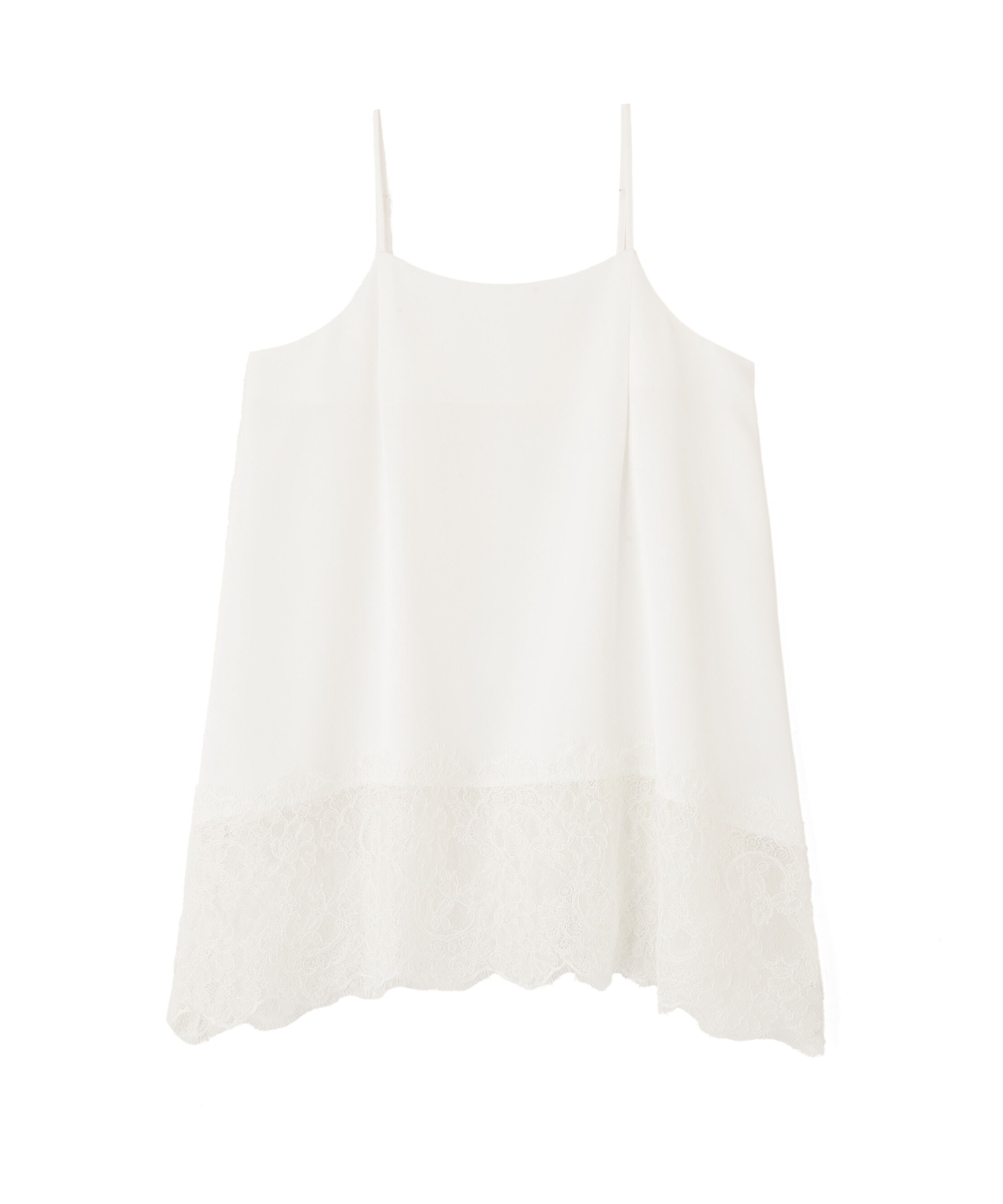 PROPORTION BODY DRESSING「〈a/mie〉ヘムレースキャミソール 26SS」|シャツ・ブラウス|