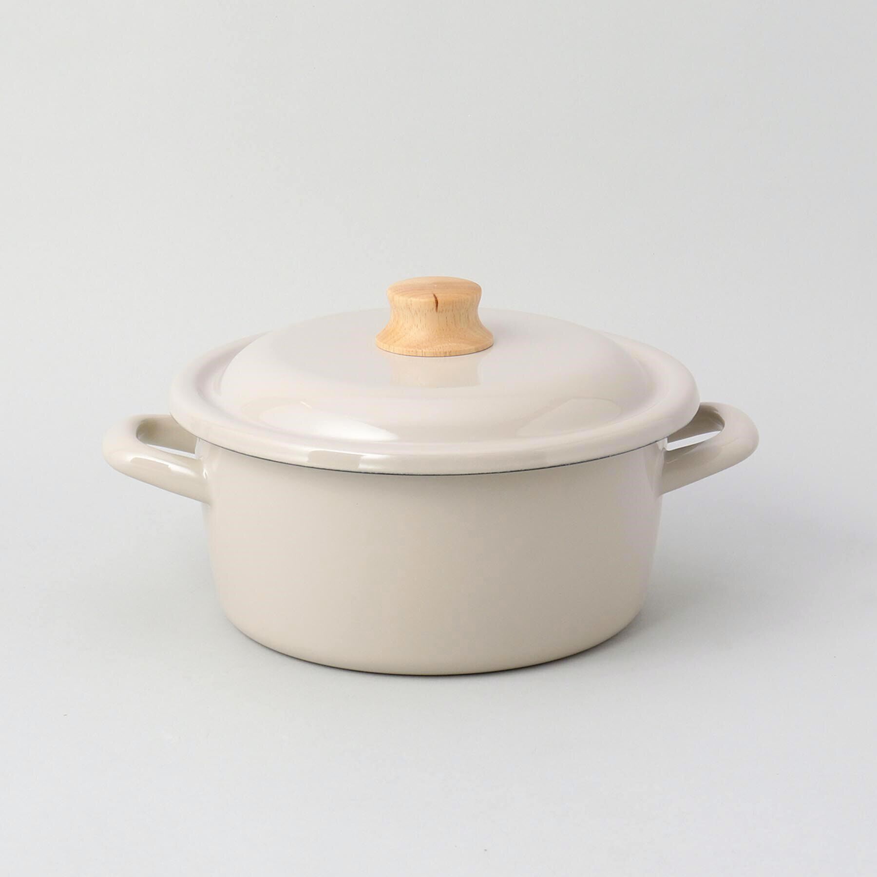 212 KITCHEN STORE「コットンプラス 20cmキャセロール BE ＜富士ホーロー＞」|食器・キッチングッズ|