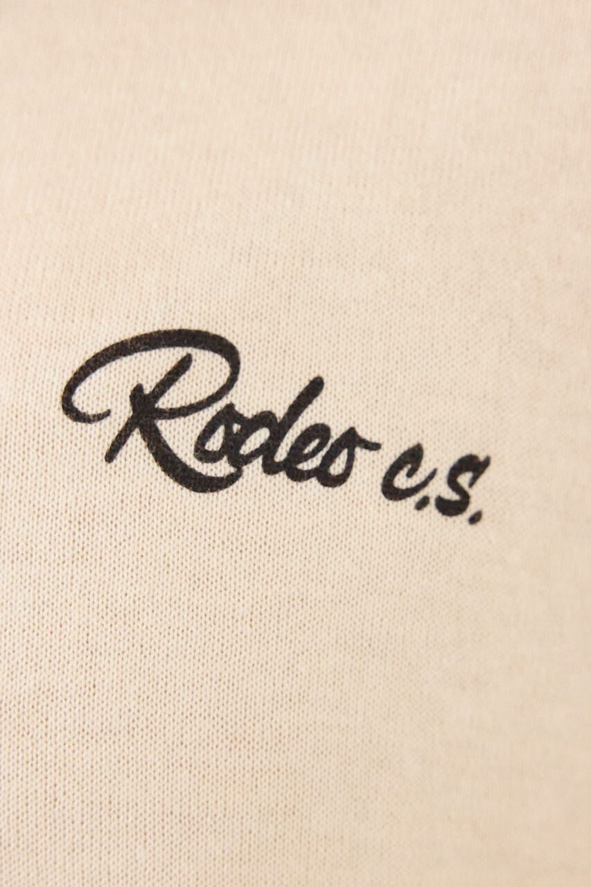 RODEO CROWNS「フレンチスリーブロゴニットトップス」|ニット・セーター|
