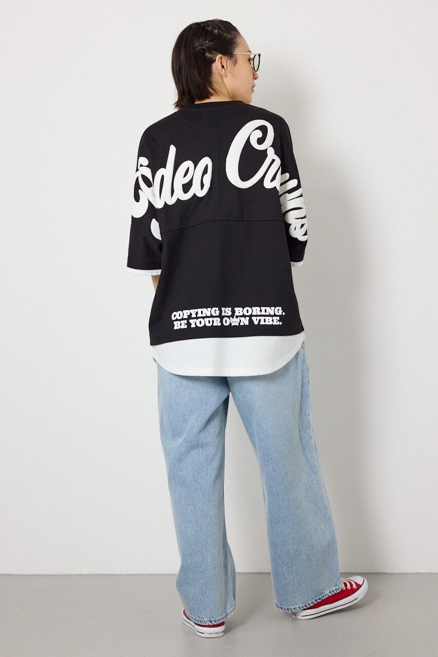 RODEO CROWNS「フェイクレイヤードロゴトップス」|Tシャツ・カットソー|