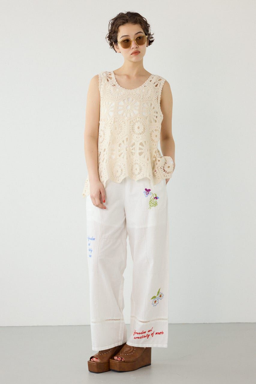 RODEO CROWNS「INDIA EMBROIDERYパンツ」|その他|