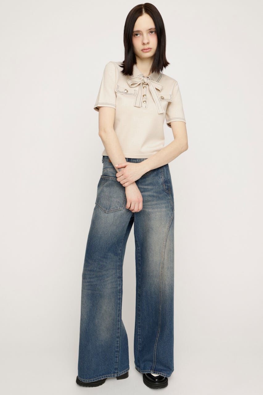 SLY「STICH COMPACT KNIT トップス」|ニット・セーター|