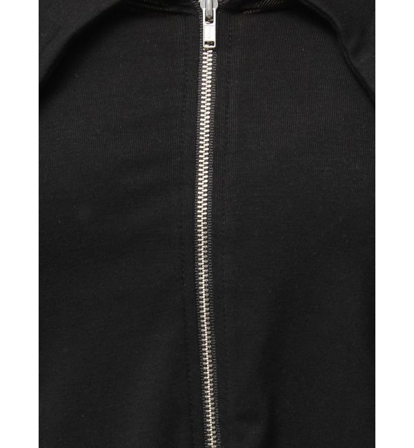 GYDA「フロントZIPクロスチョーカーショートトップス」|Tシャツ・カットソー|
