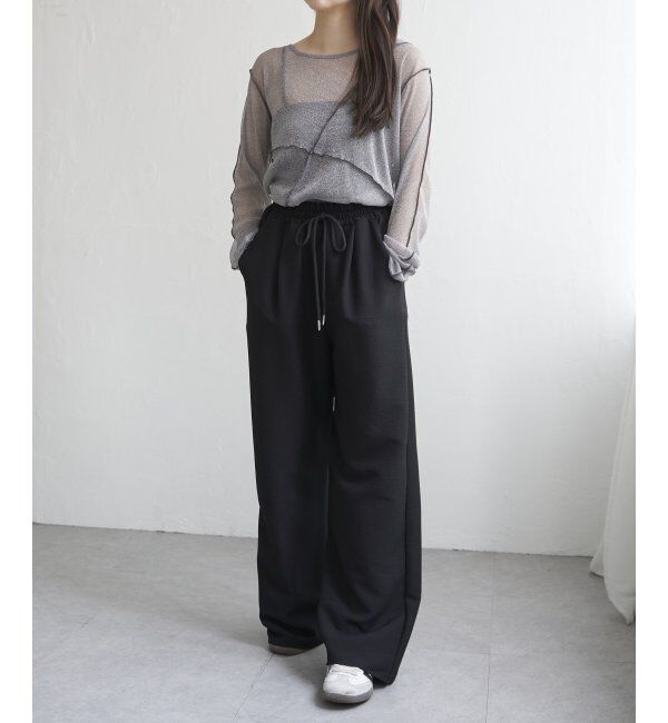 VENCE share style「イージーパンツ」|デニム|