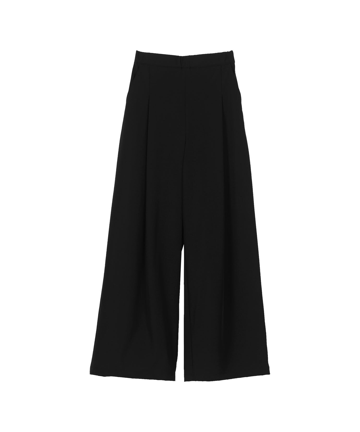 MARY QUANT「ストレッチワイド パンツ」|スラックス|