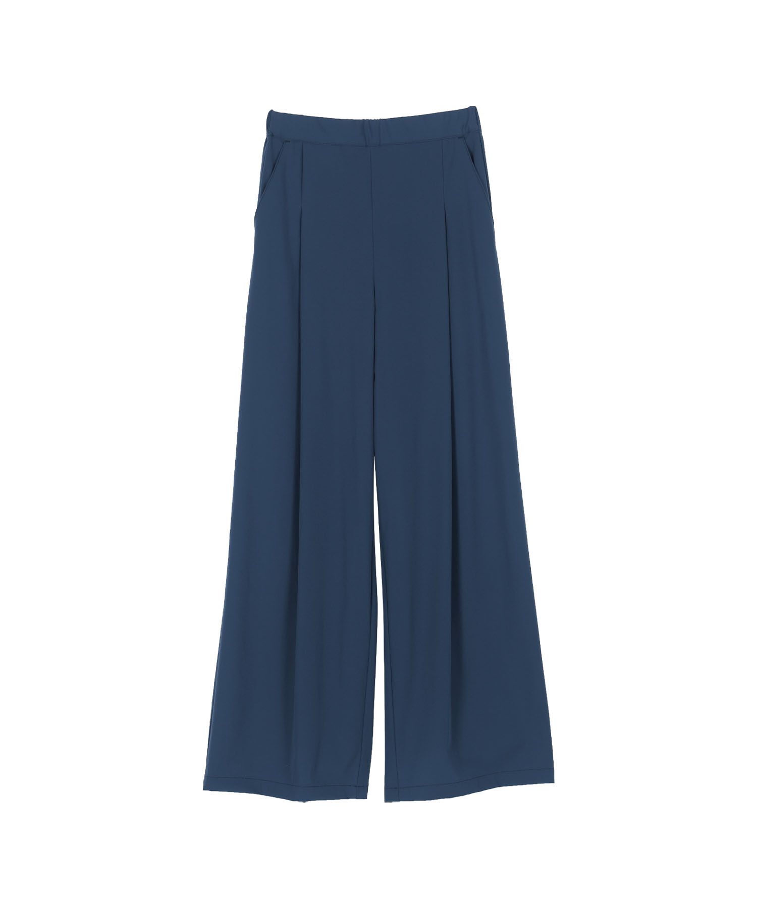 MARY QUANT「ストレッチワイド パンツ」|スラックス|