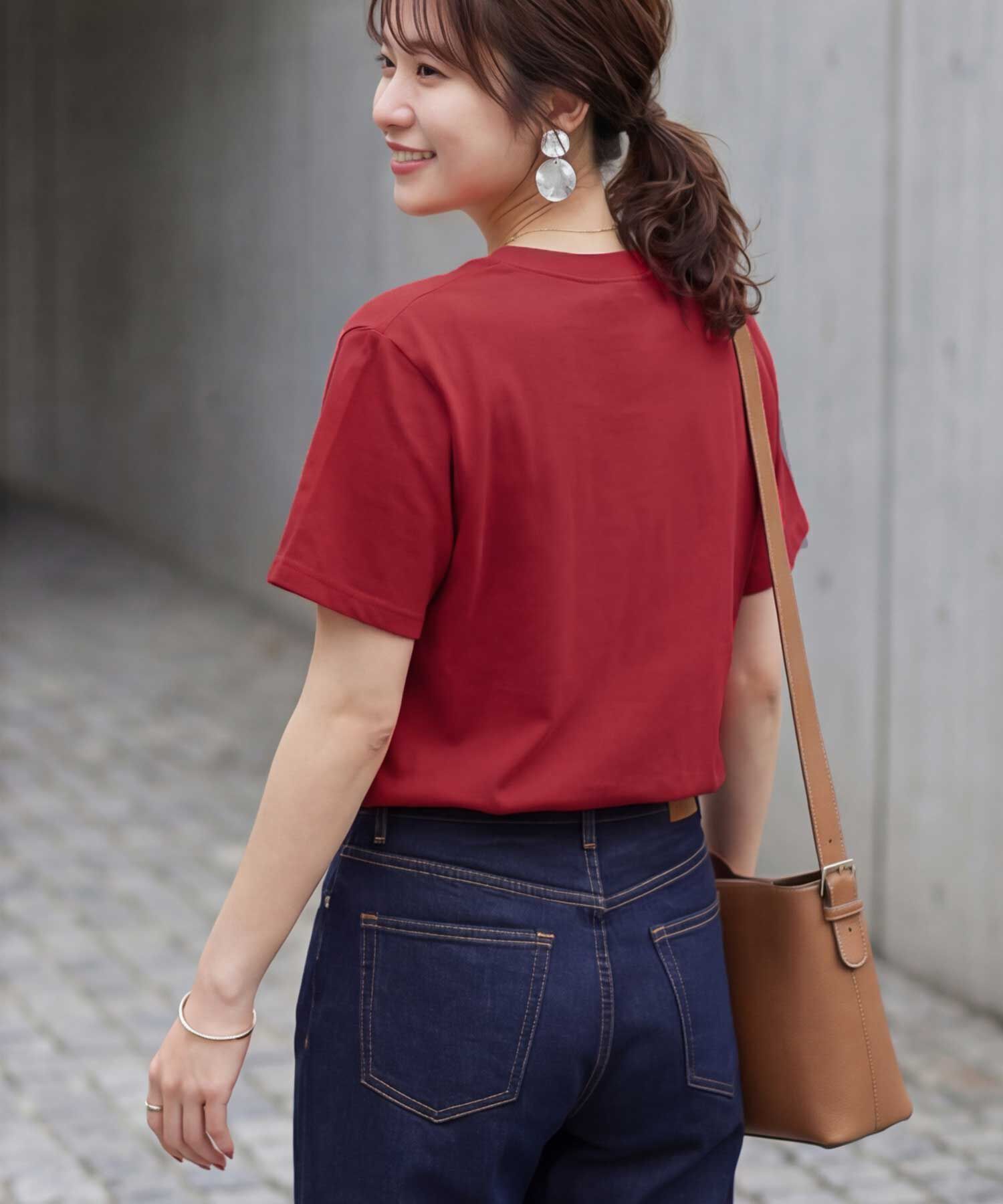 STYLE DELI「スモールメッセージロゴTシャツ」|Tシャツ・カットソー|
