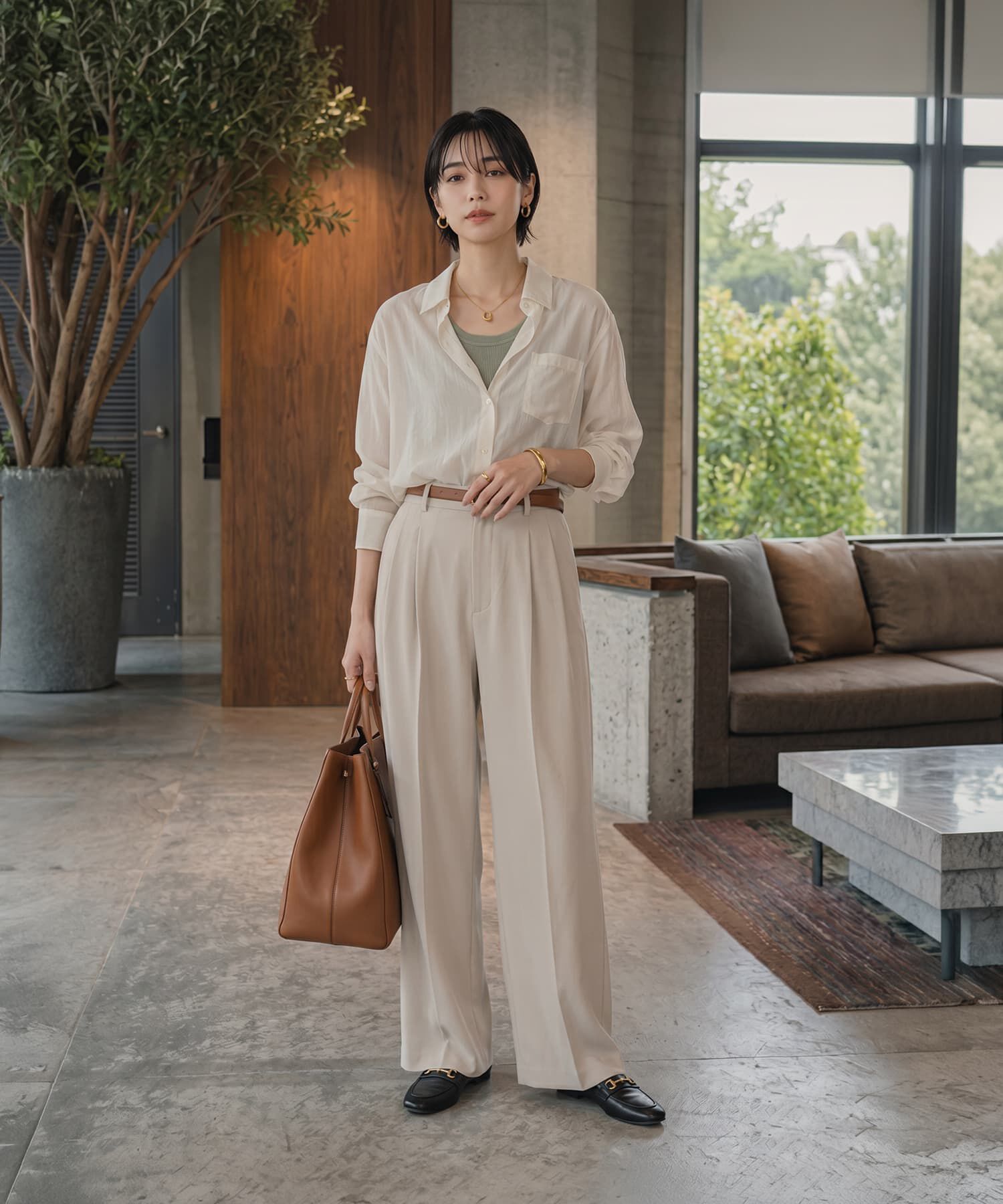 STYLE DELI「【DELI by】ステンレスホースシューネックレス」|ネックレス|