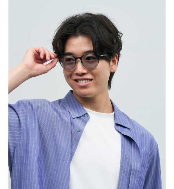  「SUNGLASSES COLLECTION ボストン型 サングラス | カラーレンズ 紫外線対策 UVカット」|サングラス|