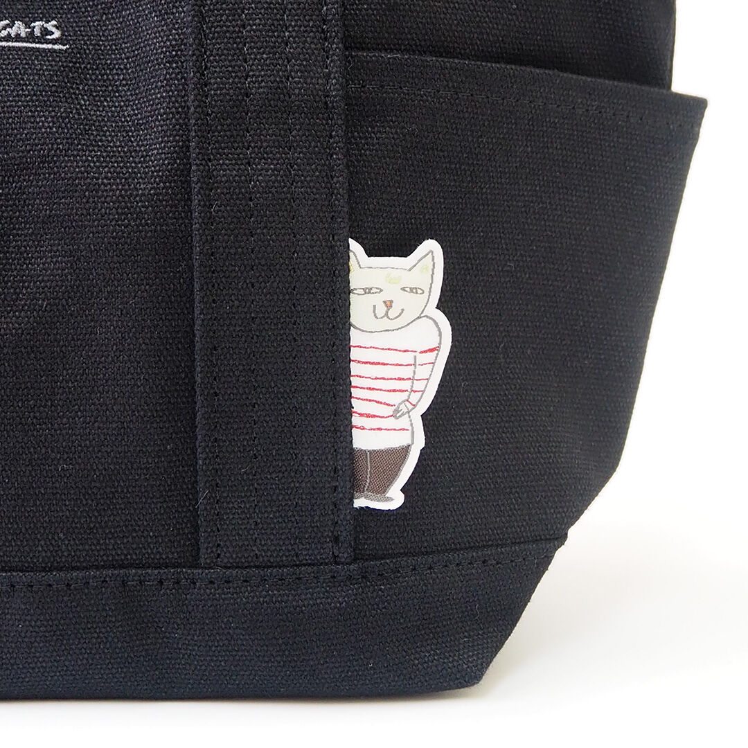  「THE THREE CATS トートバッグ S」|トートバッグ|