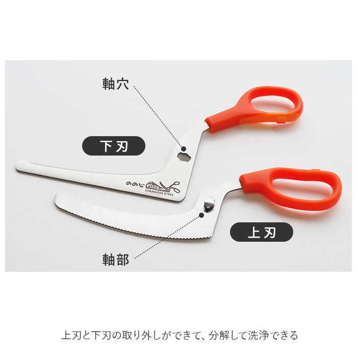 BACKYARD FAMILY「ののじ Pizzaハサミ 通販 ピザ用 ピザカッター キッチンバサミ 料理 キッチンばさみ」|食器・キッチングッズ|