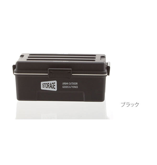 BACKYARD FAMILY「弁当箱 ストレージ STORAGE ランチボックス ランチ 弁当 男子 メンズ 大容量 1段 通販」|食器・キッチングッズ|ブラック1
