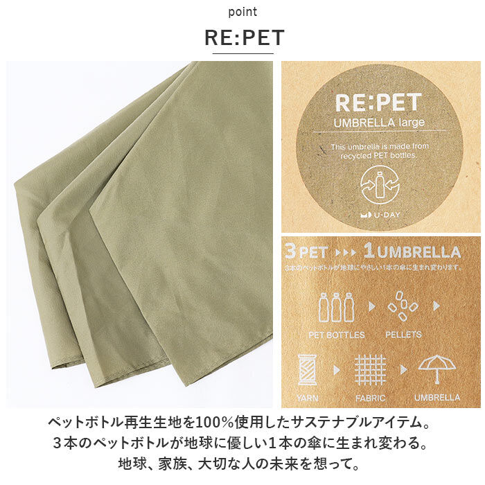 BACKYARD FAMILY「U-DAY ユーディ 折りたたみ傘 晴雨兼用 60cm 傘 通販 晴雨兼用傘 折り畳み傘」|傘|
