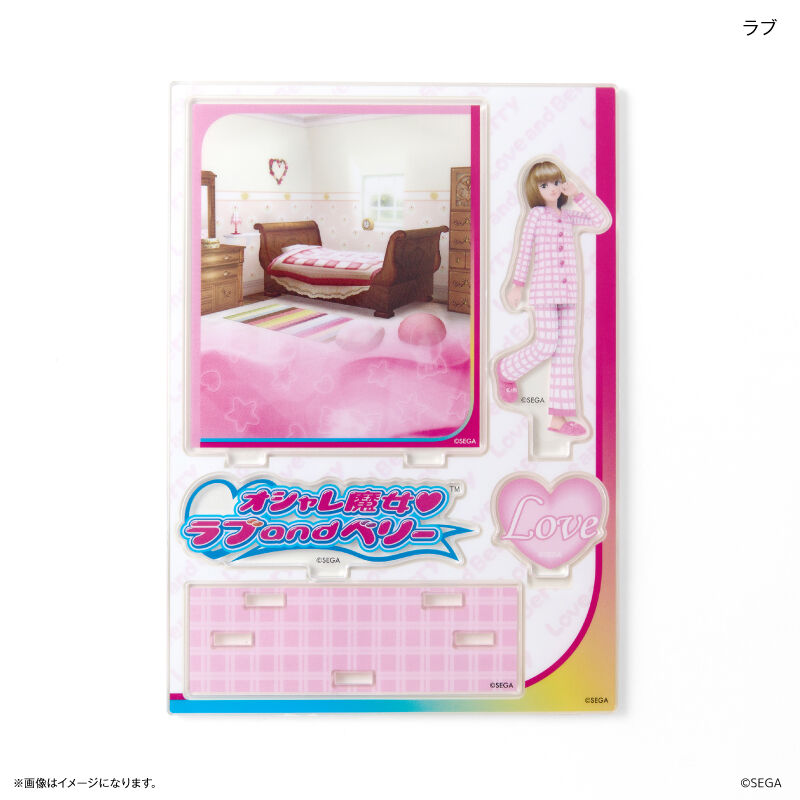 BACKYARD FAMILY「ラブandベリー グッズ 通販 オシャレ魔女ラブandベリー ラブアンドベリー カードスタンド」|その他|