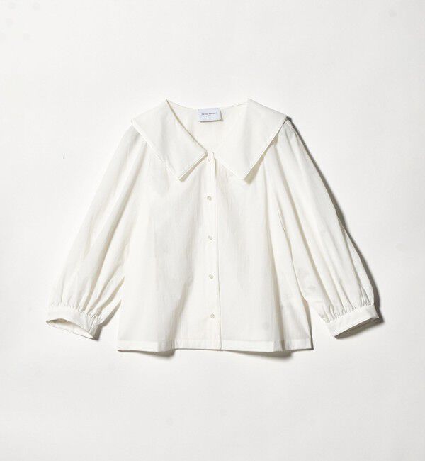 UNITED ARROWS「ビック カラー ブラウス ‐はっ水 ウォッシャブル‐」|シャツ・ブラウス|