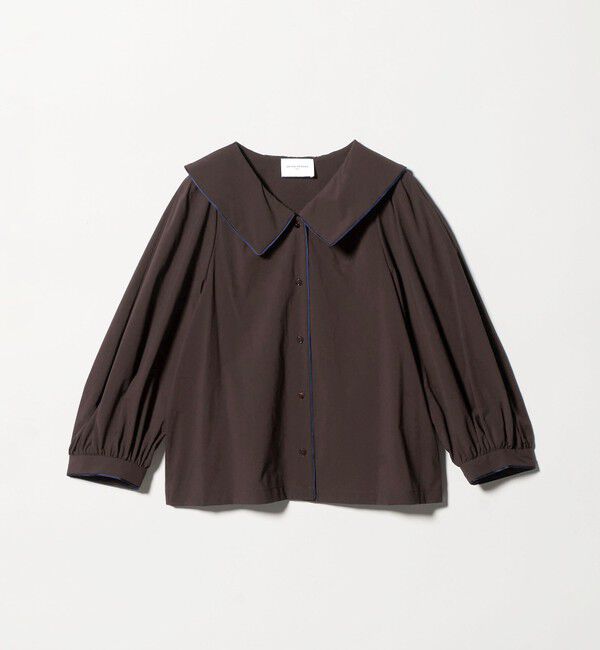 UNITED ARROWS「ビック カラー ブラウス ‐はっ水 ウォッシャブル‐」|シャツ・ブラウス|