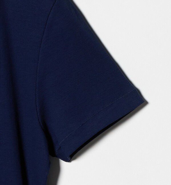 UNITED ARROWS「＜GOOD PEOPLE GOOD STITCHING GOOD PRODUCT＞トリム リブ Tシャツ」|Tシャツ・カットソー|