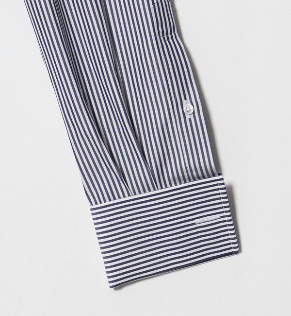 UNITED ARROWS「THOMAS MASON ロンドンストライプ レギュラーカラー ダブルカフス シャツ」|シャツ・ブラウス|