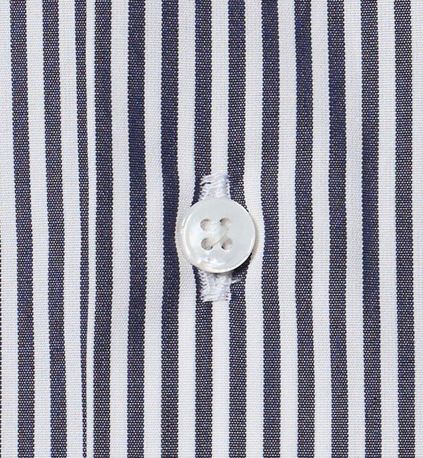 UNITED ARROWS「THOMAS MASON ロンドンストライプ レギュラーカラー ダブルカフス シャツ」|シャツ・ブラウス|