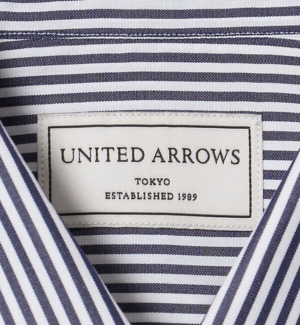UNITED ARROWS「THOMAS MASON ロンドンストライプ レギュラーカラー ダブルカフス シャツ」|シャツ・ブラウス|