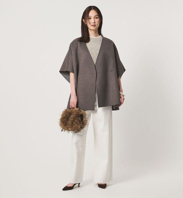 UNITED ARROWS「バイカラー リバー ストールベスト」|その他|