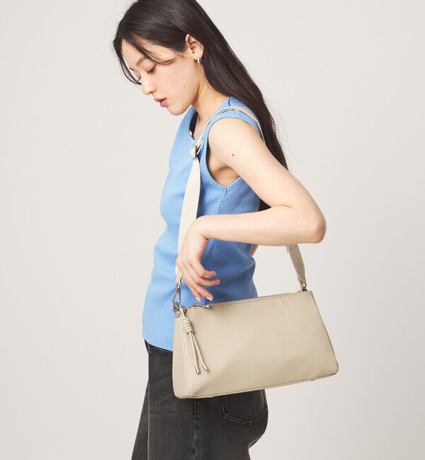 UNITED ARROWS green label relaxing「＜PARTE＞2WAY スクエア ショルダーバッグ はっ水」|ショルダー・メッセンジャー|