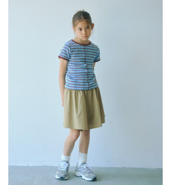 UNITED ARROWS green label relaxing「【スタメンシリーズ】タッサーフリルキュロット / キッズ  100cm-160cm」|その他|