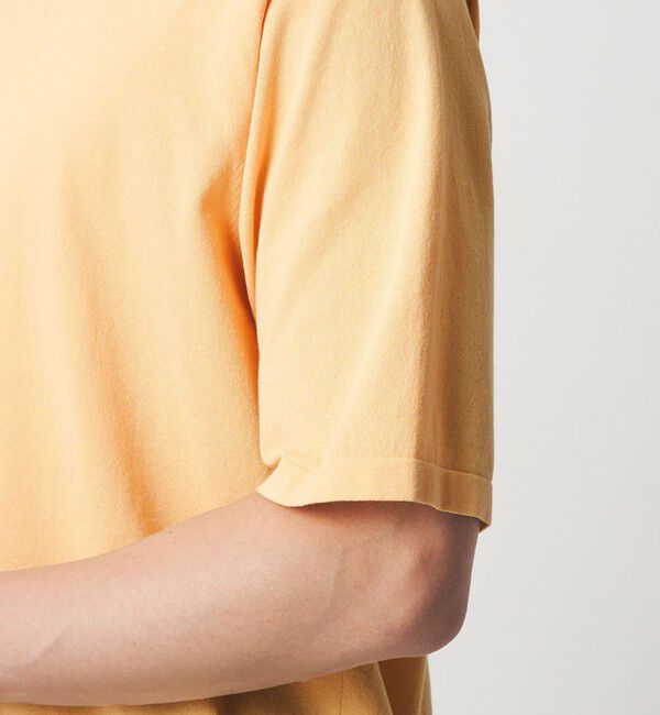 UNITED ARROWS green label relaxing「A+ プレーン 18G ビズ クルーネック 半袖ニット -ウォッシャブル-」|ニット・セーター|