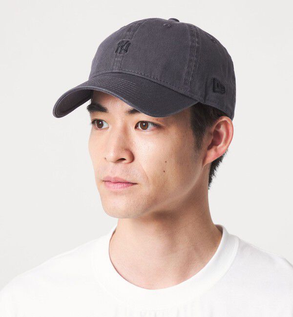 UNITED ARROWS green label relaxing「【別注】＜NEW ERA＞GLR ミニ NY 9TWENTY キャップ」|キャップ・キャスケット|MD.GRAY