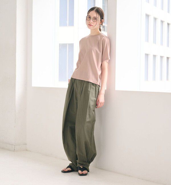 BEAUTY&YOUTH UNITED ARROWS「【WEB限定 Wardrobe DAILY MINIMAL】ドルマンスリーブ Tシャツ」|Tシャツ・カットソー|