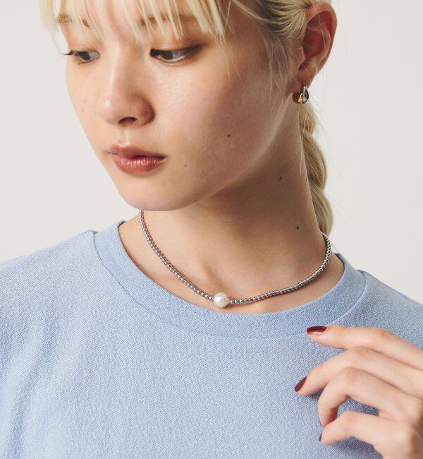 BEAUTY&YOUTH UNITED ARROWS「【WEB限定】＜Causerie＞ワンパール ネックレス」|ネックレス|