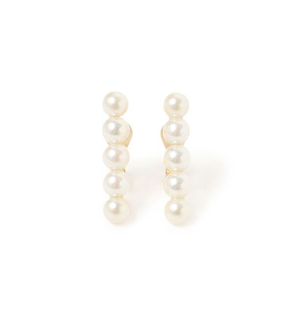 Demi-Luxe BEAMS 「【別注】jour couture / full.01 パールイヤリング」|イヤリング|
