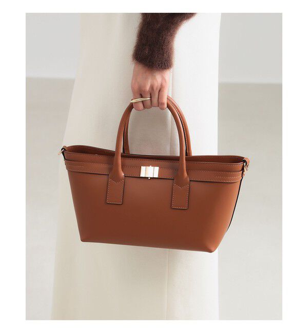Demi-Luxe BEAMS 「【別注】GIANNI NOTARO / クロア付き 2ハンドル バッグ」|トートバッグ|CUOIO