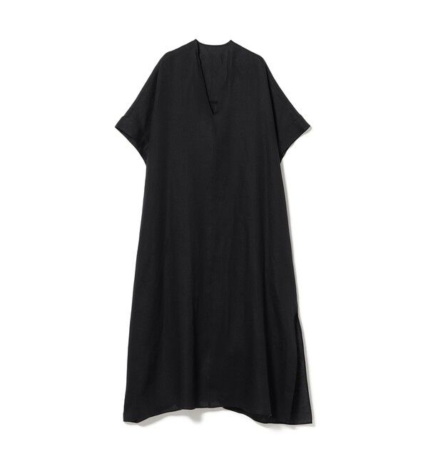Demi-Luxe BEAMS 「リネン カフタン ワンピース」|ワンピース|