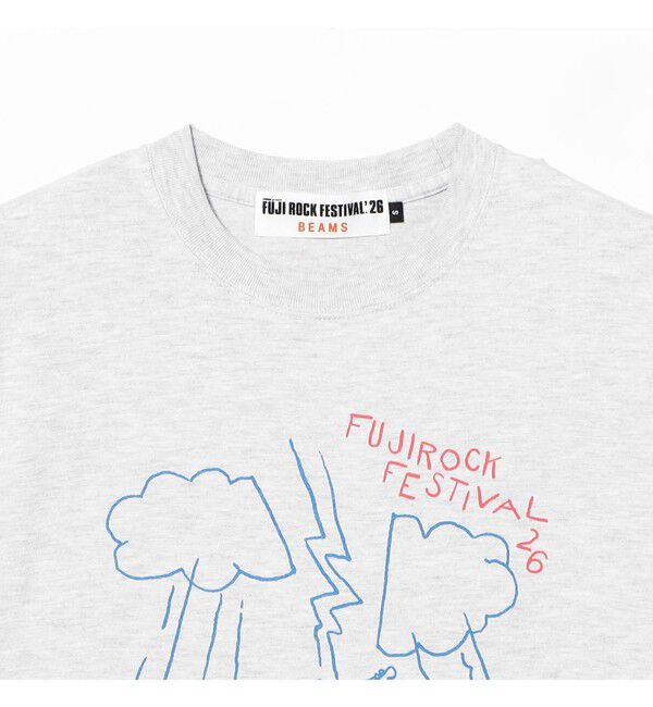 Ray BEAMS 「〈WOMEN〉FUJI ROCK FESTIVAL'26 / Takahashi Ayumi / Rain Clouds and My Guitar TEE」|Tシャツ・カットソー|