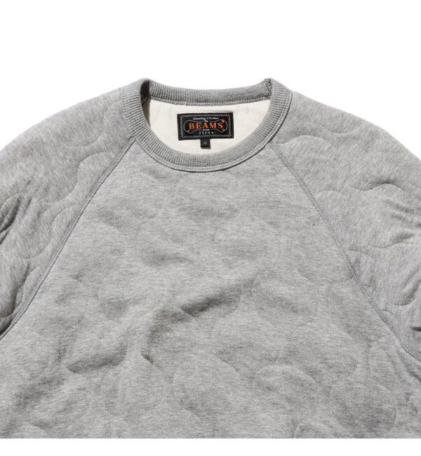 BEAMS PLUS「MIL Quilt Crew」|Tシャツ・カットソー|