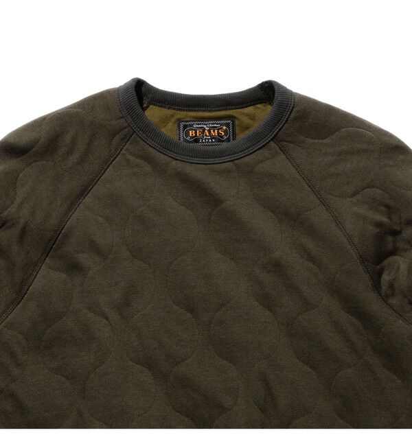 BEAMS PLUS「MIL Quilt Crew」|Tシャツ・カットソー|