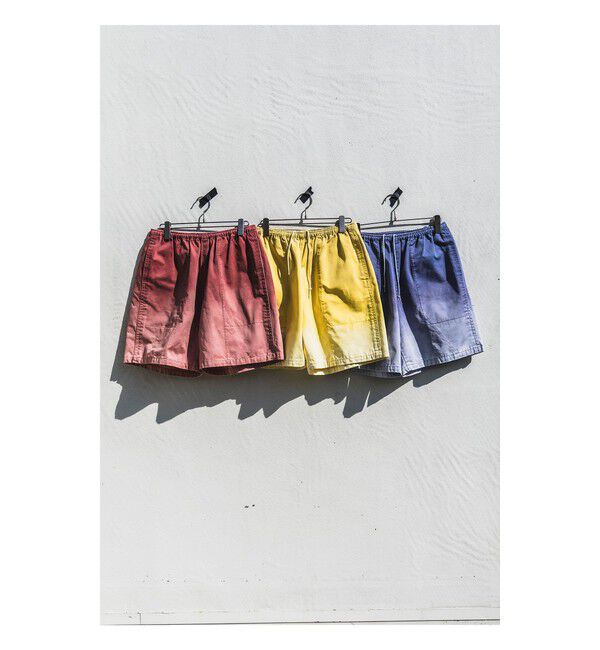 BEAMS PLUS「GYM Shorts Twill Gradation Print」|その他|