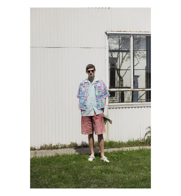 BEAMS PLUS「GYM Shorts Twill Gradation Print」|その他|