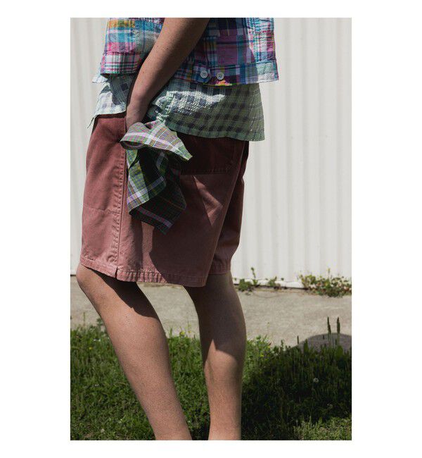 BEAMS PLUS「GYM Shorts Twill Gradation Print」|その他|
