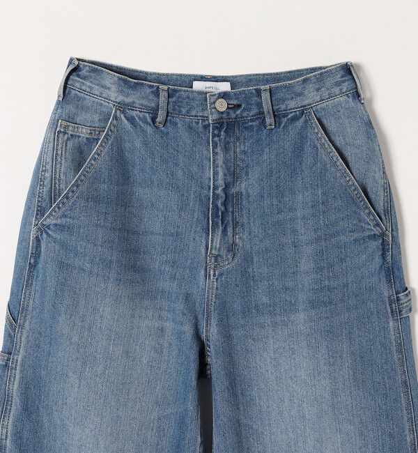 SHIPS any「《一部追加予約》SHIPS any:〈洗濯機可能〉コクーンペインター デニムパンツ［SHIPS any DENIM］」|デニム|