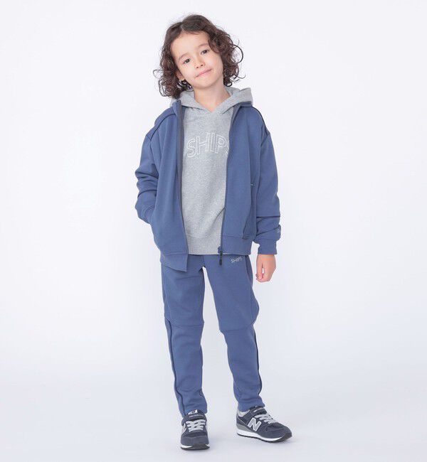 SHIPS KIDS「SHIPS KIDS:110～130cm /ライン トラックパンツ」|その他|